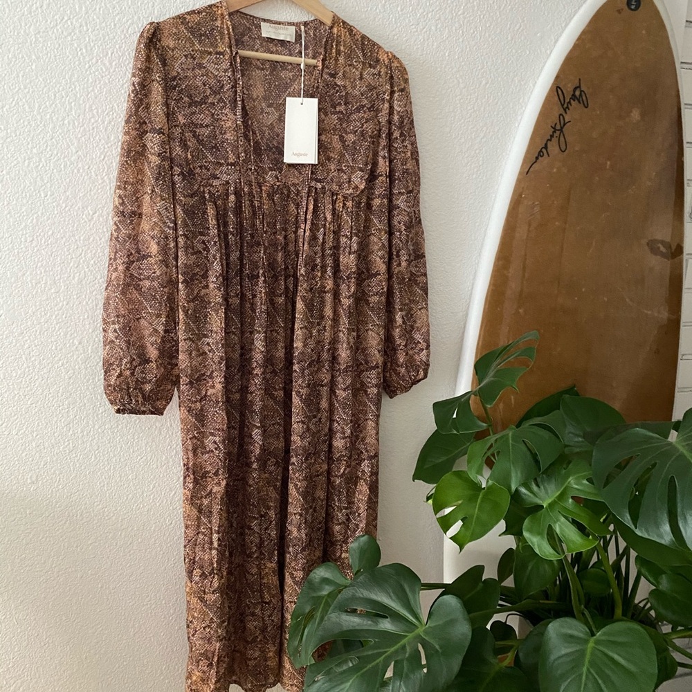Auguste The Label Midi Dress